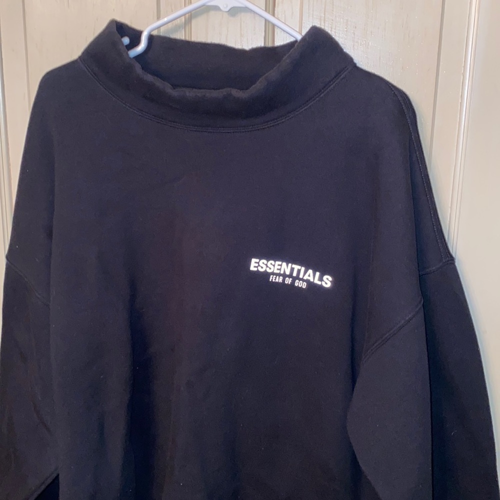 Fear of god mens mock neck sweater